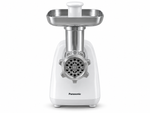 Load image into Gallery viewer, Panasonic MK-GX1711 1700W Electric Meat Grinder – 3 Cutting Plates, Japanese-Made Blade, Kubbe & Sausage Attachments, White