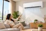Load image into Gallery viewer, LG 2.5 Ton Split Air Conditioner with Rotary Compressor, Jet Cooling, Dual Sensing, Gold Fin & Auto Swing – White | T30ZCA - Teq Souq