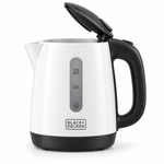 Load image into Gallery viewer, BLACK+DECKER 0.5L 650W Portable Electric Travel Kettle with Auto Shut-Off & Boil-Dry Protection – White | TR250JA-B5 - Teq Souq
