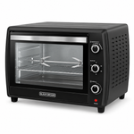 Load image into Gallery viewer, BLACK+DECKER 66L 2200W Electric Toaster Oven with Double Glass, Convection & Rotisserie – Black | TRO70RDG-B5 - Teq Souq