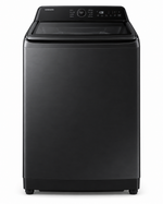 Load image into Gallery viewer, Samsung 13kg Fully Automatic Top Load Washing Machine, Ecobubble, Digital Inverter, Super Speed, Black – WA13CG5745BVSG - Teq Souq