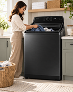 Load image into Gallery viewer, Samsung 13kg Fully Automatic Top Load Washing Machine, Ecobubble, Digital Inverter, Super Speed, Black – WA13CG5745BVSG - Teq Souq