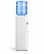 Load image into Gallery viewer, KHIND 7L Top Load Water Dispenser, 2 Taps, Hot & Cold Water, Freestanding, White – WD-2TP - Teq Souq