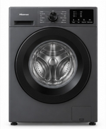 Load image into Gallery viewer, Hisense 6kg Front Load Washing Machine, 1000 RPM, 15 Programs, Titanium Grey – WFVC6010T - Teq Souq