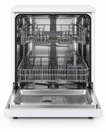 Load image into Gallery viewer, Midea 14 Place Settings Smart Freestanding Dishwasher, 8 Programs, Wi-Fi, White – WQP14-W7633CW - Teq Souq