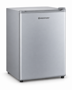 Load image into Gallery viewer, Westpoint 50L Single Door Mini Refrigerator, Manual Defrost, Lock & Key, Silver – WROK-521EI - Teq Souq