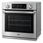 Load image into Gallery viewer, LG 76L InstaView Built-In Electric Oven, 15 Cooking Modes, Air Fry, Air Sous-Vide, Stainless Steel – WSED7613S - Teq Souq