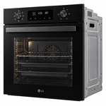 Load image into Gallery viewer, LG 72L Built-In Electric Oven, Convection Fan, Telescopic Rails, LED Display, Black Glass – WSEZ7213B1 - Teq Souq