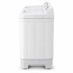 Load image into Gallery viewer, Westpoint 12kg Semi-Automatic Twin Tub Washing Machine, Top Load, Spin Dryer, White – WTX-1217 - Teq Souq