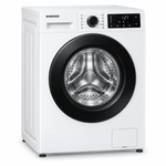 Load image into Gallery viewer, Samsung 8kg Front Load Washing Machine, Hygiene Steam, Digital Inverter, 1400 RPM, White – WW80FG3M05AWGU - Teq Souq