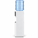 Load image into Gallery viewer, Midea YL2037SW Top Loading Water Dispenser – Hot, Cold & Ambient Water, Single Tap, Child Safety Lock, 20L Storage Cabinet, White - Teq Souq