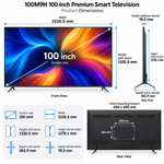 Load image into Gallery viewer, Samsung 100-Inch M90H Mini LED 4K Vision AI Smart TV (2026) – 144Hz, NQ4 AI Gen2 Processor, HDR10+, Motion Xcelerator, Tizen OS, Titan Black (UA100M90HUXZN) - Teq Souq