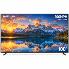 Samsung 100-Inch M90H Mini LED 4K Vision AI Smart TV (2026) – 144Hz, NQ4 AI Gen2 Processor, HDR10+, Motion Xcelerator, Tizen OS, Titan Black (UA100M90HUXZN) - Teq Souq