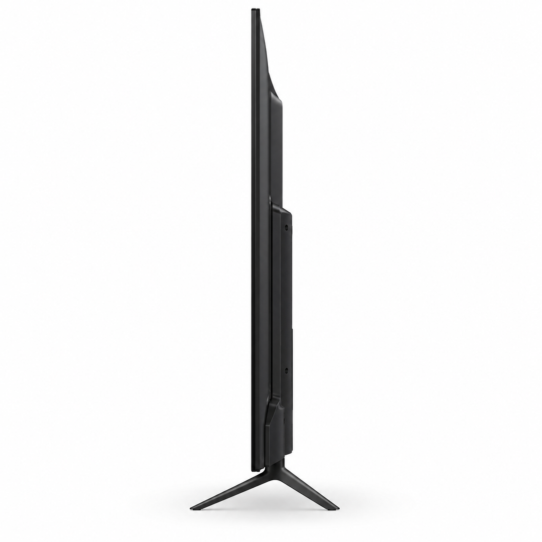 Videocon 100-Inch QLED 4K UHD Google Smart TV – Quantum Dot Colour, Dolby Audio, Google Voice Remote, Chromecast, Bluetooth, Edgeless Display, Black (E100QLGT1100) - Teq Souq