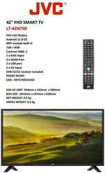 Load image into Gallery viewer, JVC 50&quot; 4K UHD Smart Television LT-50N7105 - Teq Souq
