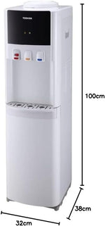 Load image into Gallery viewer, TOSHIBA 3 Tap Top Load Water Dispenser RWF-W1766TU(W) - Teq Souq
