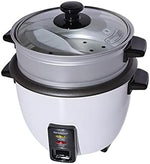 Load image into Gallery viewer, SHARP 0.8L Rice Cooker &amp; Food Steamer KS-H108G-W3 - Teq Souq
