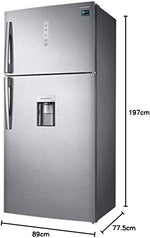 Load image into Gallery viewer, Samsung 620L Double Door Refrigerator with Water Dispenser RT85K7110SL - Teq Souq
