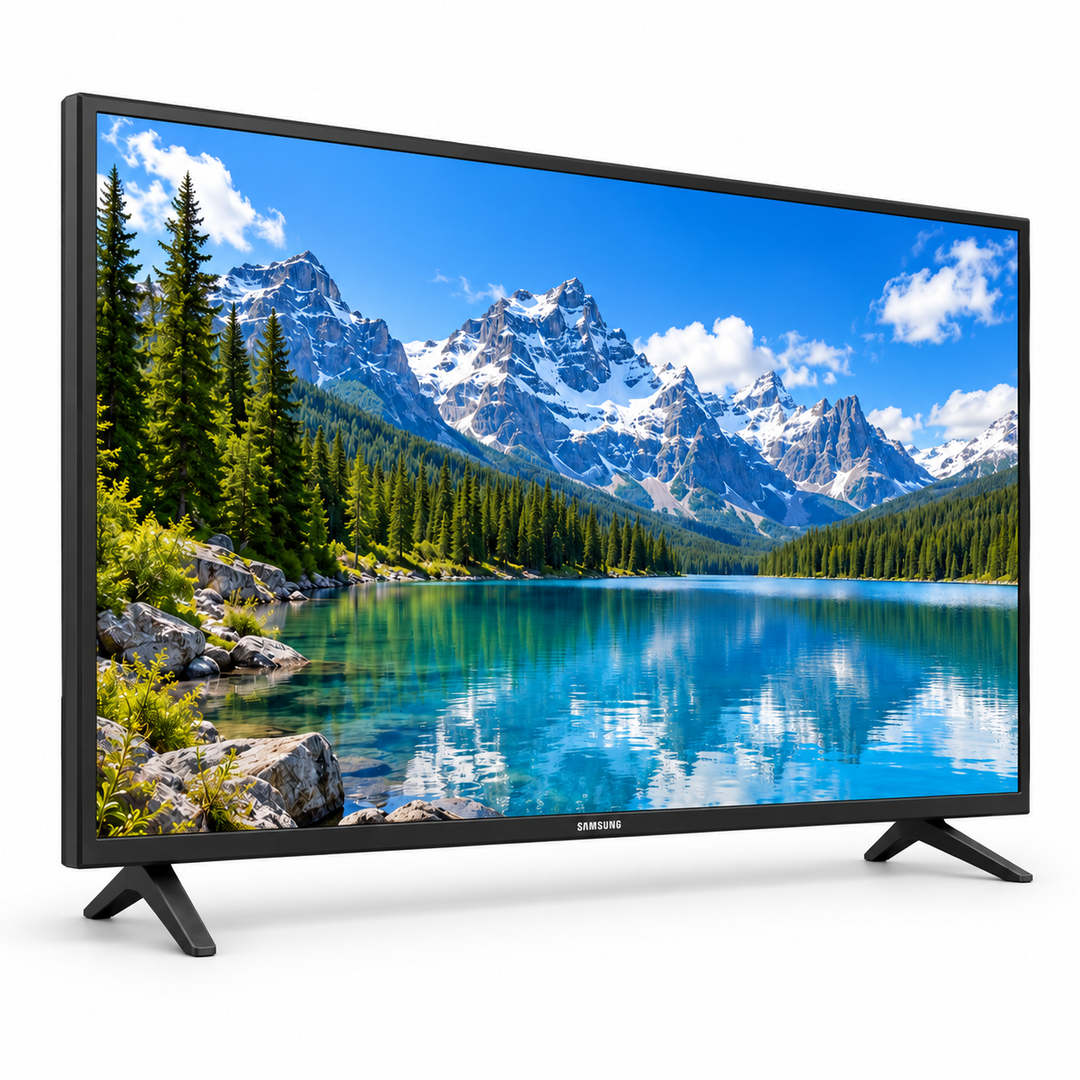 Samsung 43-Inch F6000F Full HD Smart LED TV (2025) – HDR, PurColor, Tizen OS, OTS Lite, Adaptive Sound, Wi-Fi, Black (UA43F6000F) - Teq Souq