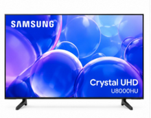 Samsung 43-Inch U8000H Crystal UHD 4K Vision AI Smart LED TV (2026) – Crystal Processor 4K, PurColor, HDR10+, Tizen OS, MetalStream Design, Black - Teq Souq