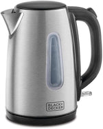 Load image into Gallery viewer, BLACK+DECKER 1.7L Stainless Steel Kettle JC450-B5
