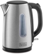 BLACK+DECKER 1.7L Stainless Steel Kettle JC450-B5