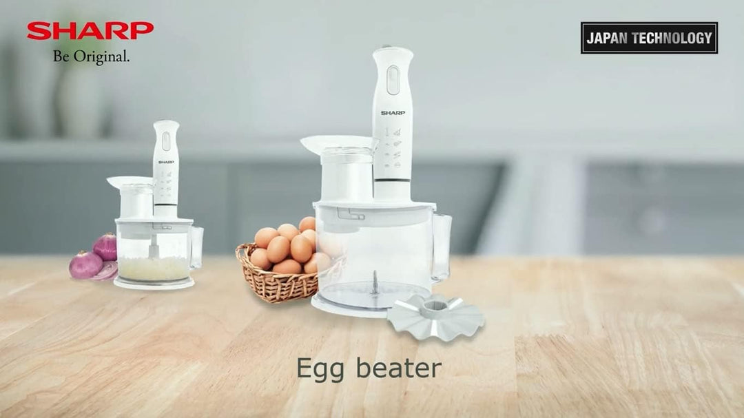 SHARP 5 In 1 Food Processor EM-FP41-W3 - Teq Souq