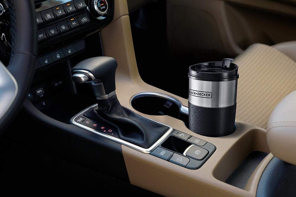 BLACK+DECKER 650W Coffee Machine Travel Mug DCT10-B5 - Teq Souq