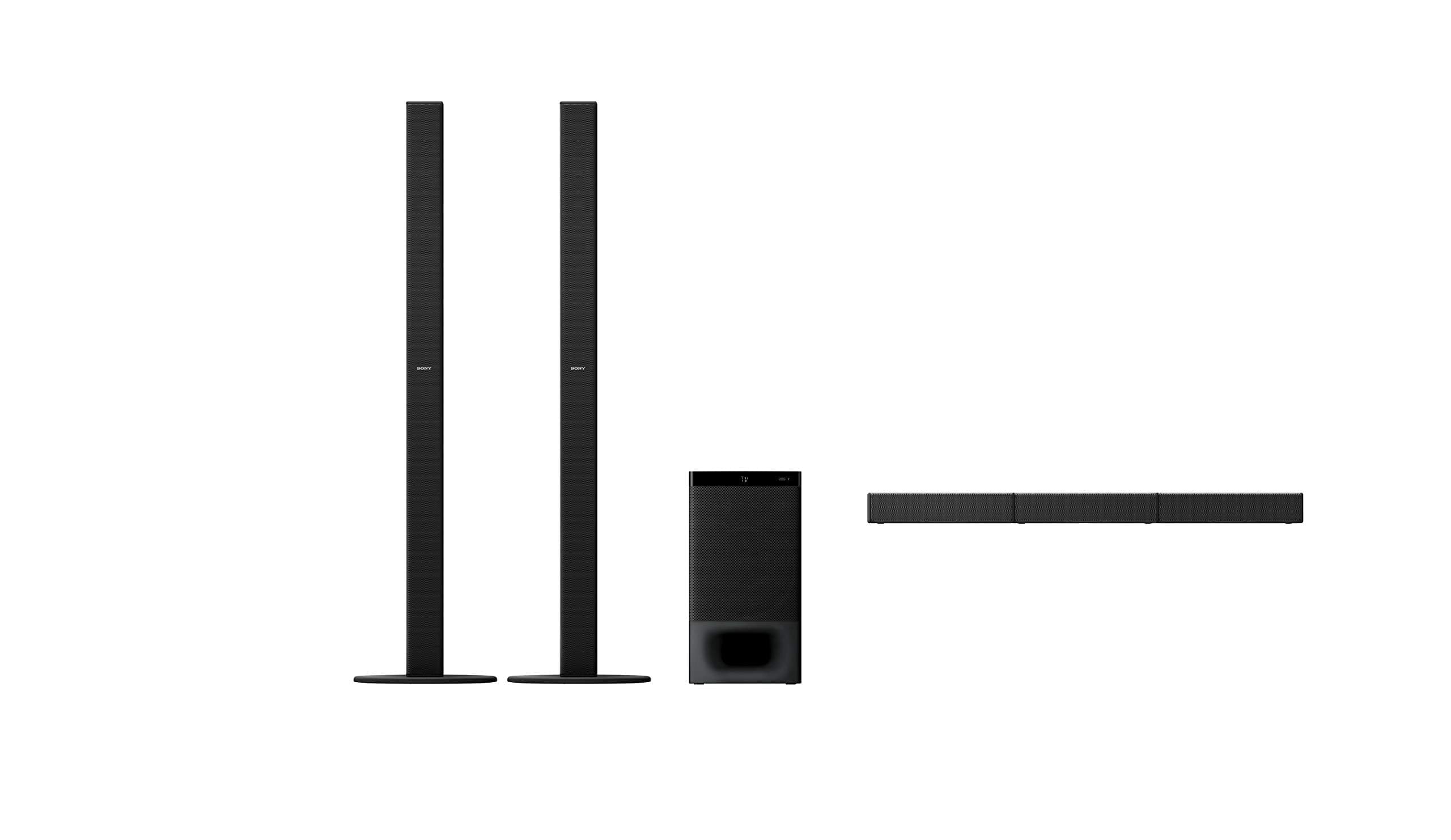 SONY 100W 5.1Ch Soundbar, Tall Rear Speakers, Dolby Digital HT-S700RF