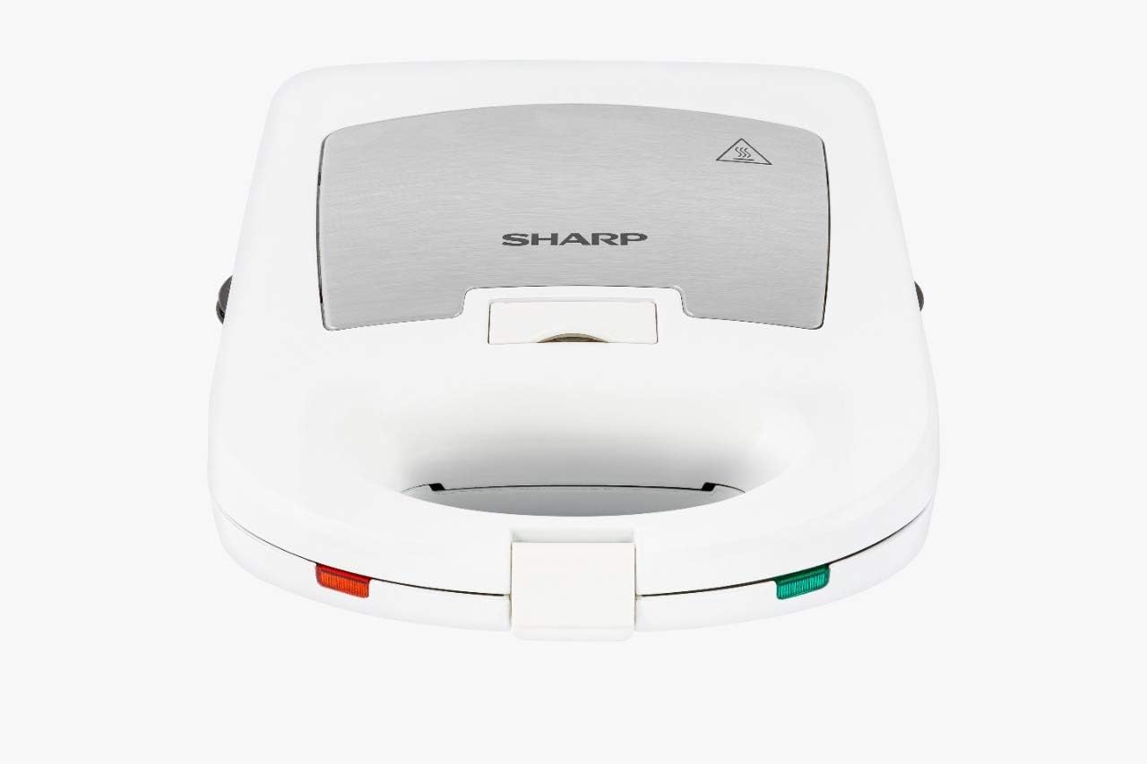 SHARP 1400W 4 Slice Sandwich, Grill, Waffle Maker KZ-SU14-W3