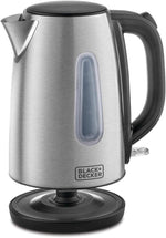 Load image into Gallery viewer, BLACK+DECKER 1.7L Stainless Steel Kettle JC450-B5
