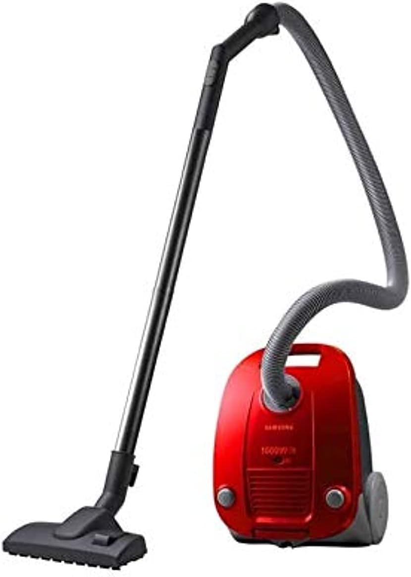 Samsung 1600W Canister Vacuum Cleaner Red SC4130