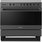 TOSHIBA 90x60 5 Burners Gas Cooker TBA-36LMG5G089KS - Teq Souq