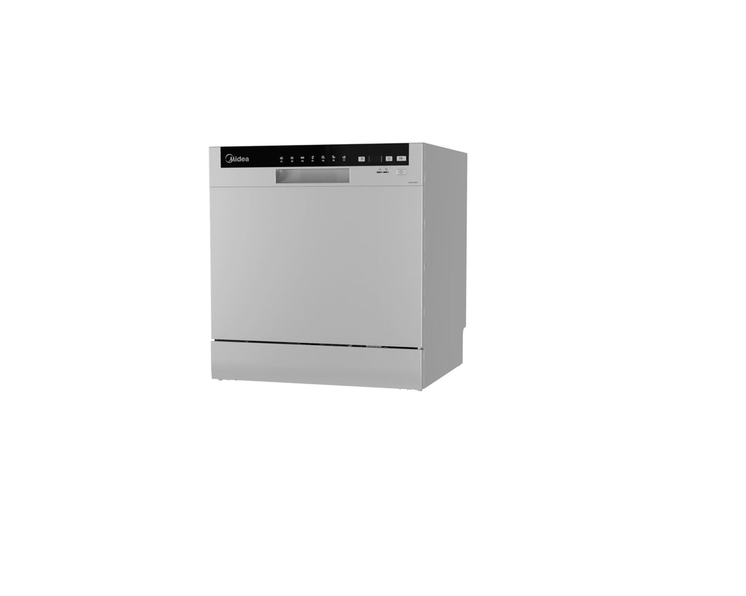 Midea 8 Place Settings Counter Top Dishwasher WQP83802FS - Teq Souq