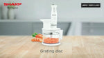 Load image into Gallery viewer, SHARP 5 In 1 Food Processor EM-FP41-W3 - Teq Souq
