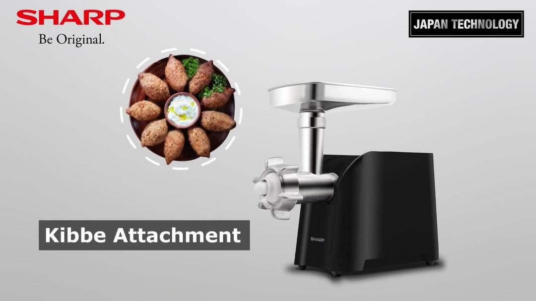 SHARP 2200W 3 Disc Meat Mincer/Grinder/Sausage/Kebab Maker EG-PL41-K3 - Teq Souq