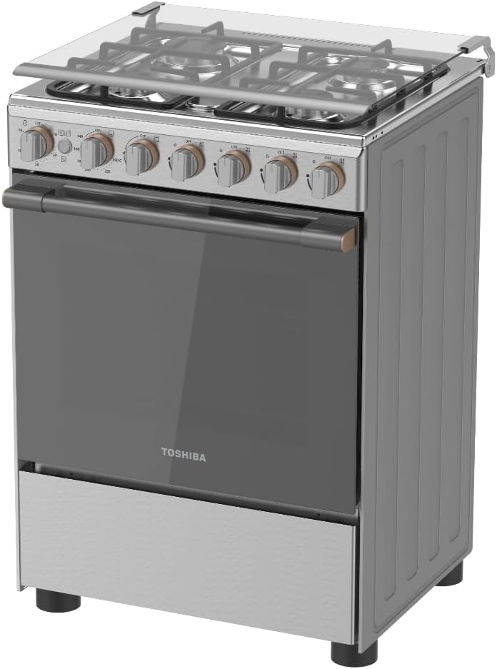 TOSHIBA 60x60 4 Burners Gas Cooker RB2-60G4GE(MR)