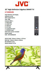 Load image into Gallery viewer, JVC 50&quot; 4K UHD Smart Television LT-50N7105 - Teq Souq
