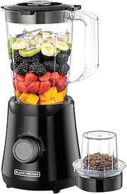 BLACK+DECKER 500W 1.5L Blender with Grinding Mill BX530-B5 - Teq Souq