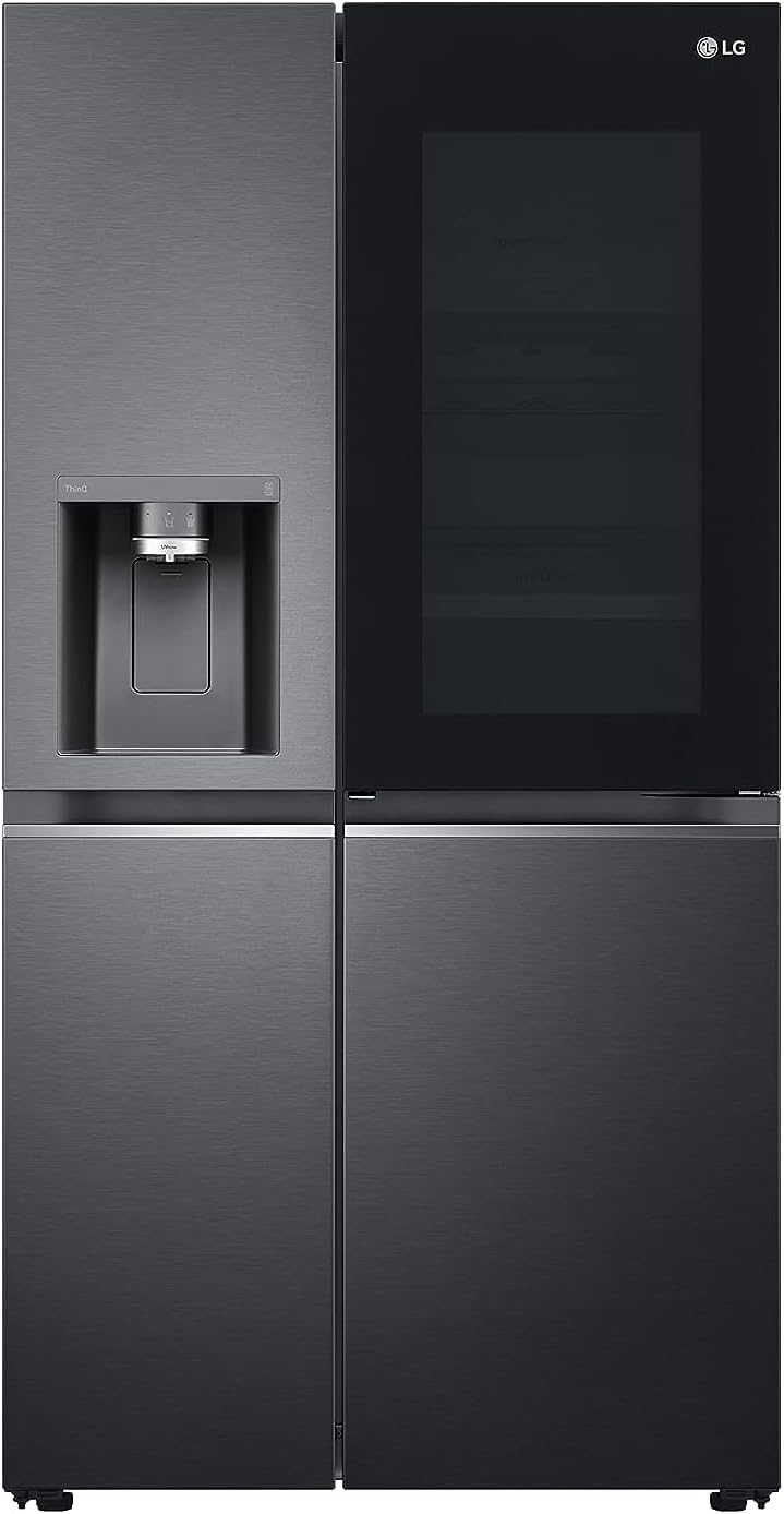 LG 617L Instaview Side By Side Refrigerator GR-X267CQES - Teq Souq