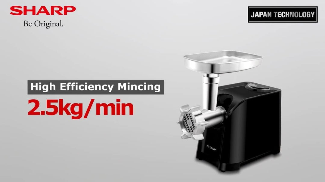 SHARP 2200W 3 Disc Meat Mincer/Grinder/Sausage/Kebab Maker EG-PL41-K3 - Teq Souq