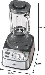Load image into Gallery viewer, KENWOOD 1000W Food Processor with Blender, Grinder Mill, Dual Metal Whisk, Dough Maker, Citrus Juicer FDM71.690SS - Teq Souq
