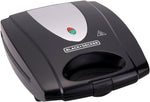 Load image into Gallery viewer, BLACK+DECKER 1400W Sandwich Maker 4 Slot Interchangable And Grill TS4080-B5
