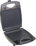 Load image into Gallery viewer, BLACK+DECKER 1400W Sandwich Maker 4 Slot Interchangable And Grill TS4080-B5
