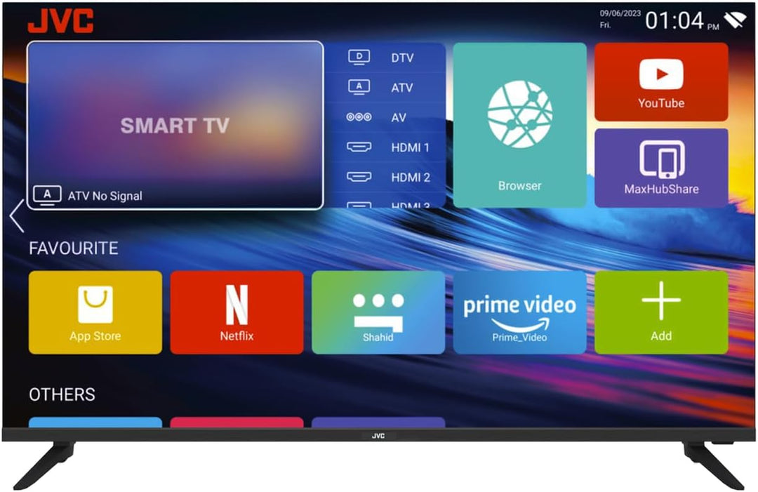 JVC 43" 4K UHD Smart Television LT-43N5105 - Teq Souq