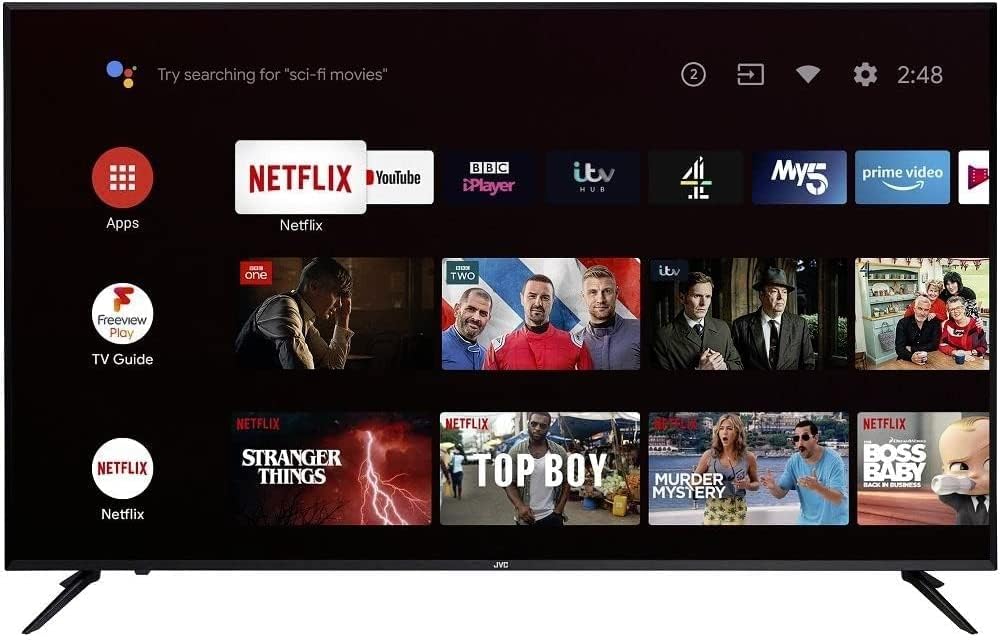 JVC 50" 4K UHD Smart Television LT-50N7105 - Teq Souq