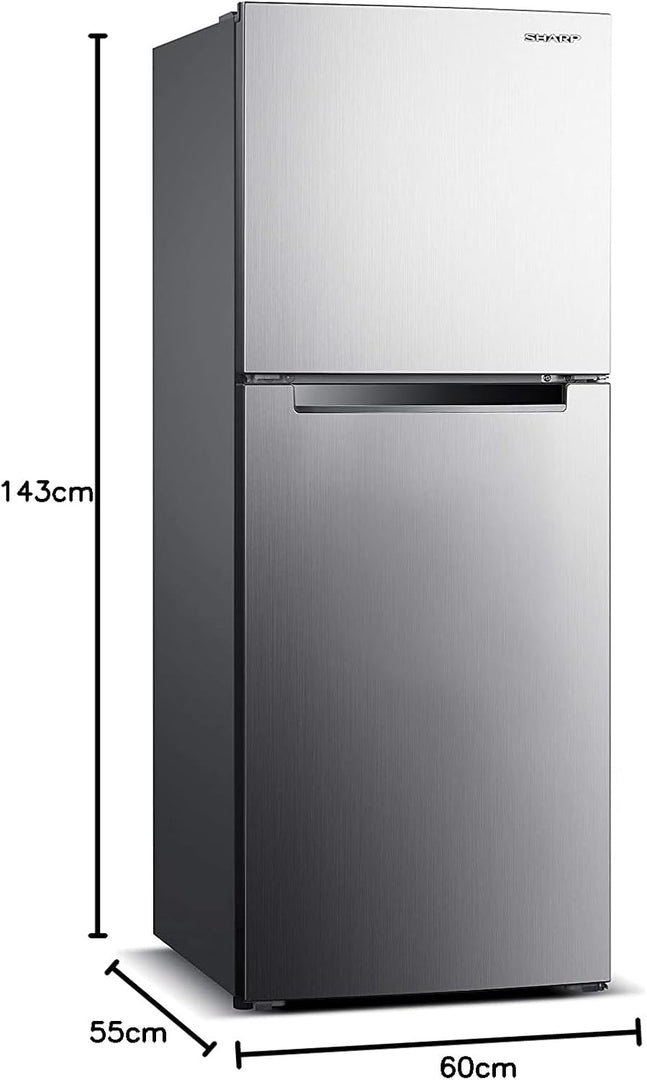 SHARP 260L Top Mount Refrigerator SJ-HM260-HS - Teq Souq