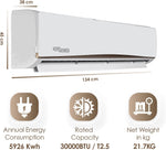 Load image into Gallery viewer, Super General 2.5 Ton Rotary Split Air Conditioner SGS316GE - Teq Souq
