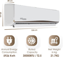 Super General 2.5 Ton Rotary Split Air Conditioner SGS316GE - Teq Souq