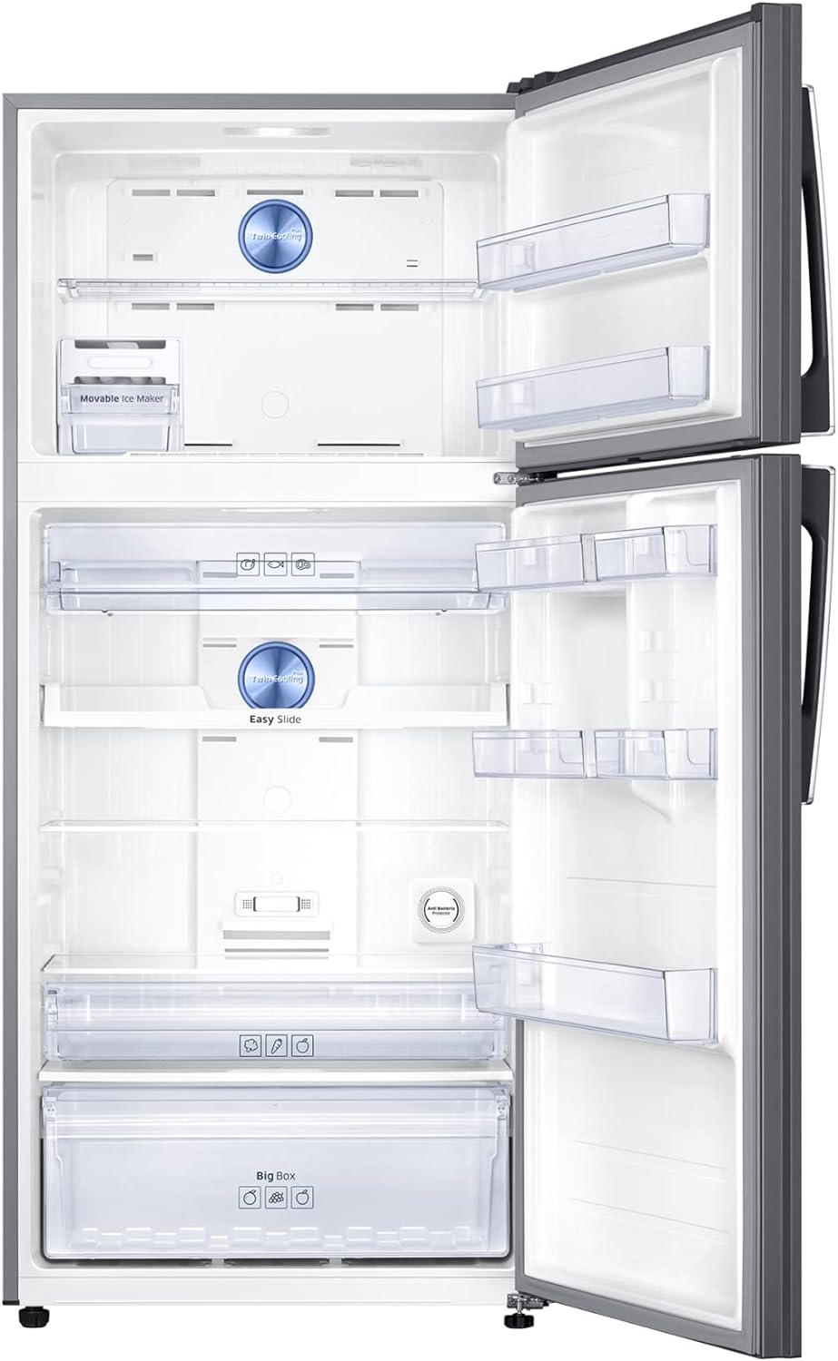 Samsung 720L Double Door Refrigerator RT50K6357SL/AE - Teq Souq